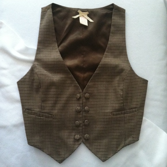 Brown vest