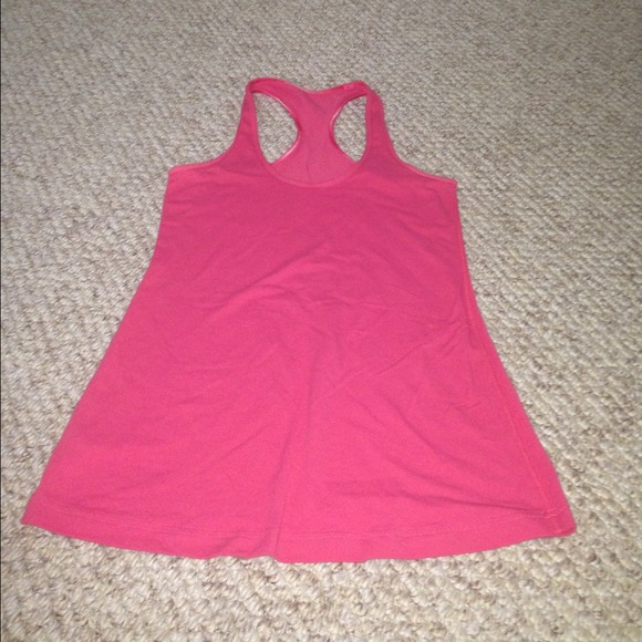 SOLD. Lululemon pink racerback tank top. Size 8