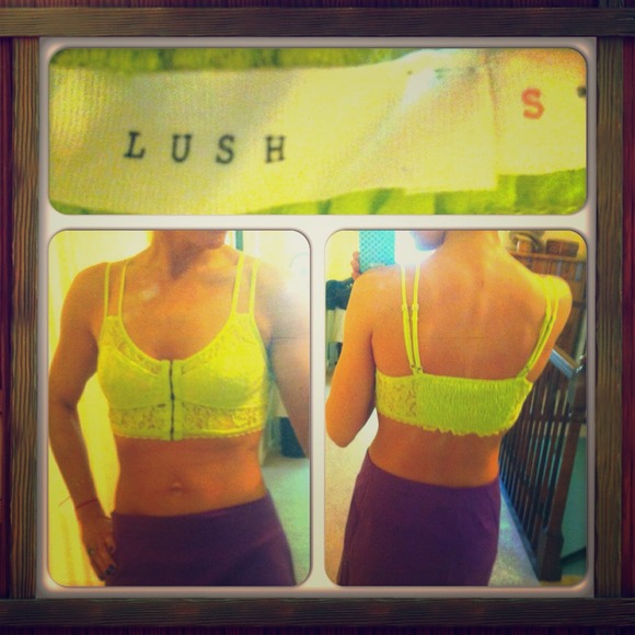 X SOLD IN BUNDLE X - Neon Green Bralette