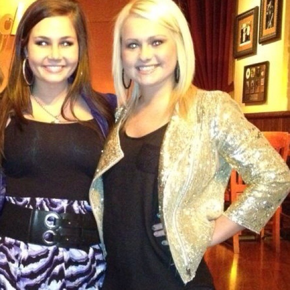 GOLD all sequin night out jacket from express