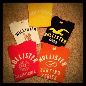 Hollister shirt bundle ~ mens size small ~ NWOT