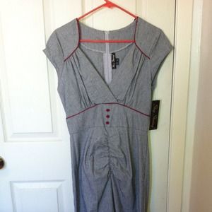 Vintage inspired 40s dress