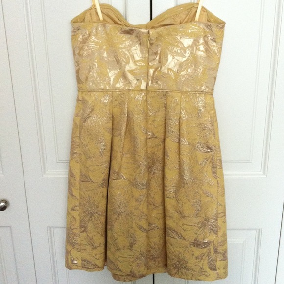Sold! BCBGMaxazria Strapless Dress - Picture 3 of 4