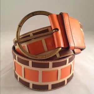 Vintage miu miu belt