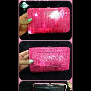 Pink wallet