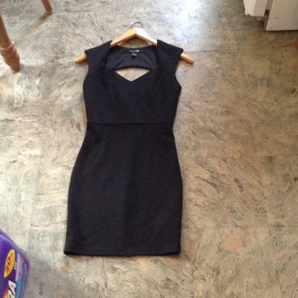 Black forever 21 body con/bandage dress size small