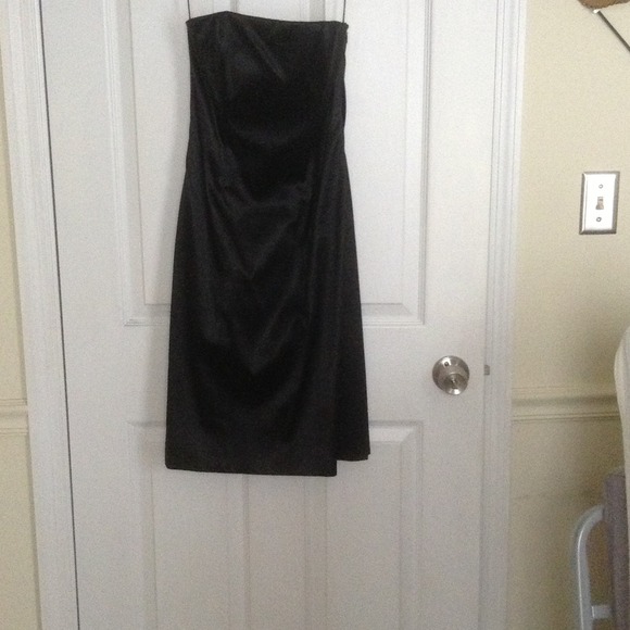 Moschino cheap n chich tube top black dress