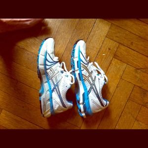 Asics Gel-kayano running shoes.