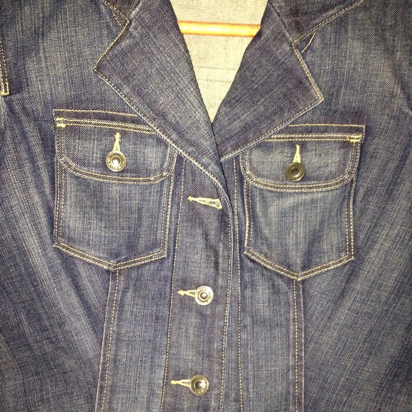 👇Reduced👇Great Stretch denim Jacket with Flare - Picture 2 of 4