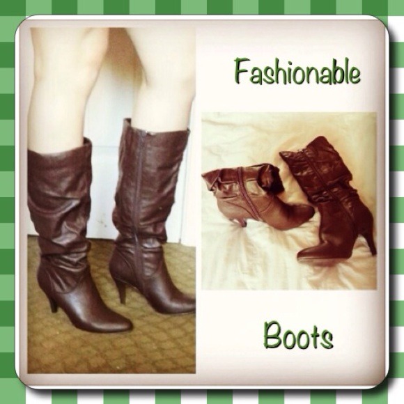 Brown boots