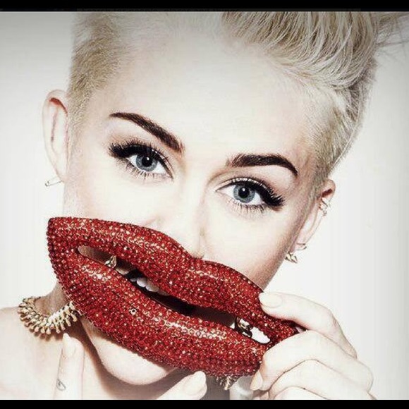 Jewelry Lips Bling Bling Necklace Poshmark