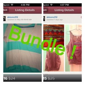 Tribal and striped shirt