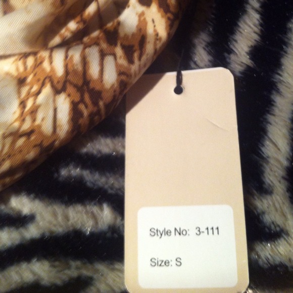 Animal print dress New!!! - Picture 3 of 3