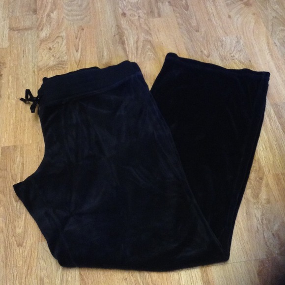 🌿🌹Old Navy Velvet Black Pants S🌹🌿