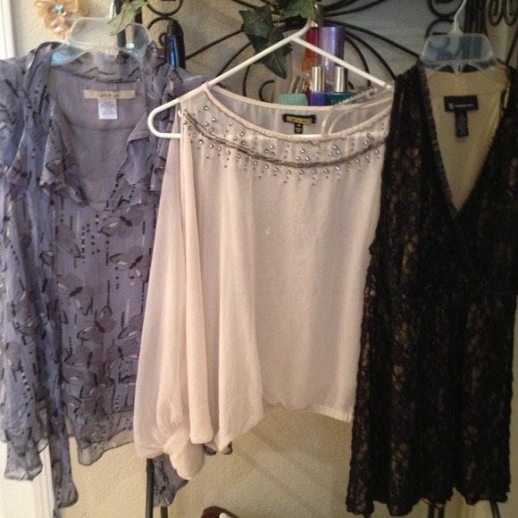 Three blouses