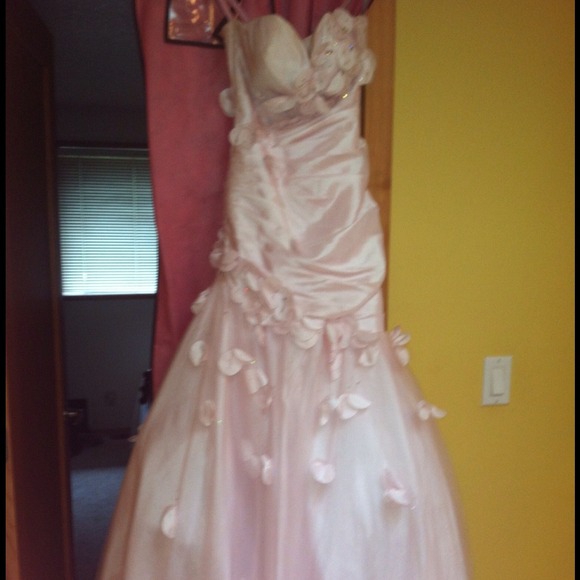 Blush Pink Prom Dress