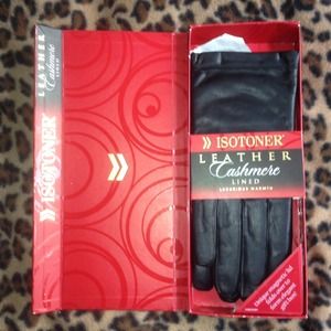 Leather gloves