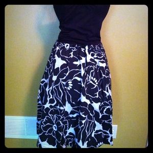 Floral Cotton Skirt