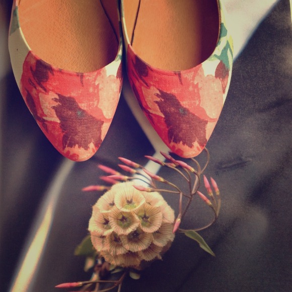 Madewell Shoes - 🎈Reserved for @nljorda1🎈floral prints flats.