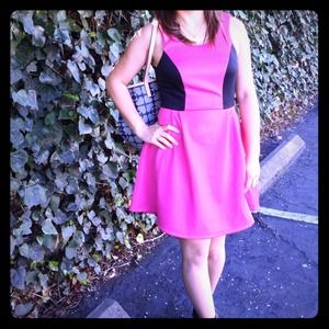 Color block skater dress juniors M