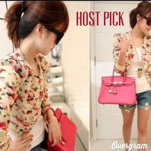 🎀Host Pick🎀 White Shear Crop Jacket.