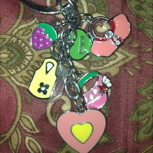 Coach Charm Keychain