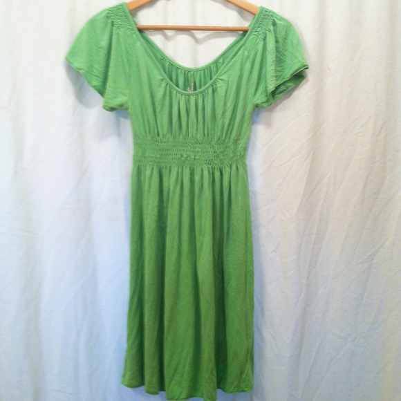 Lime Green Dress Tunic S