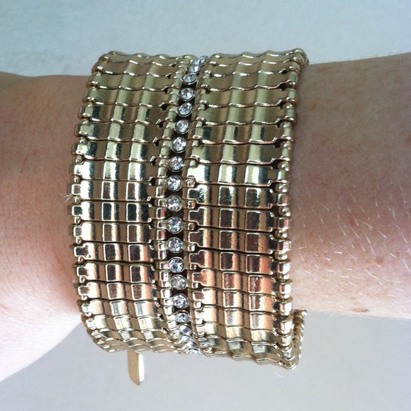 Gold cuff