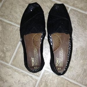 TRADED. 6.5 glitter Toms