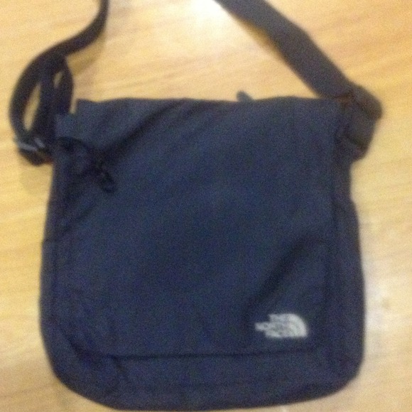 North face, black  cross body bag
