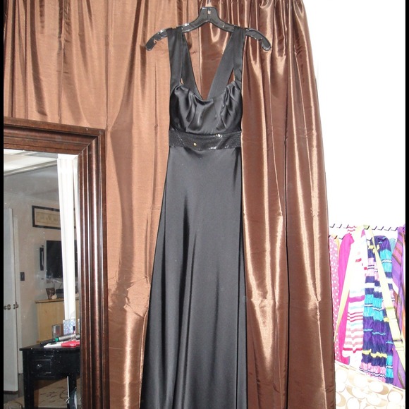 Black Calvin Klein Formal Dress
