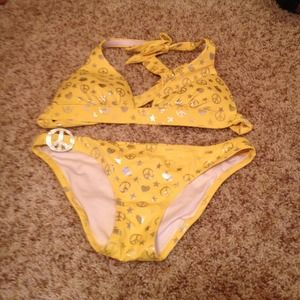 Victoria's Secret yellow bikini