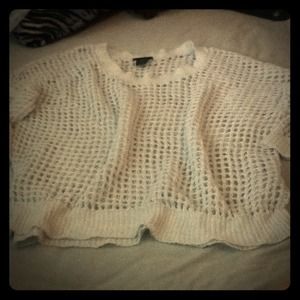 A sparkly white top:)!