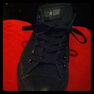 Black on Black Chuck Taylor's!