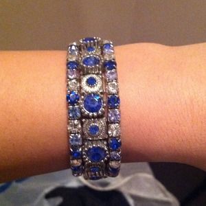Blue stone bracelet