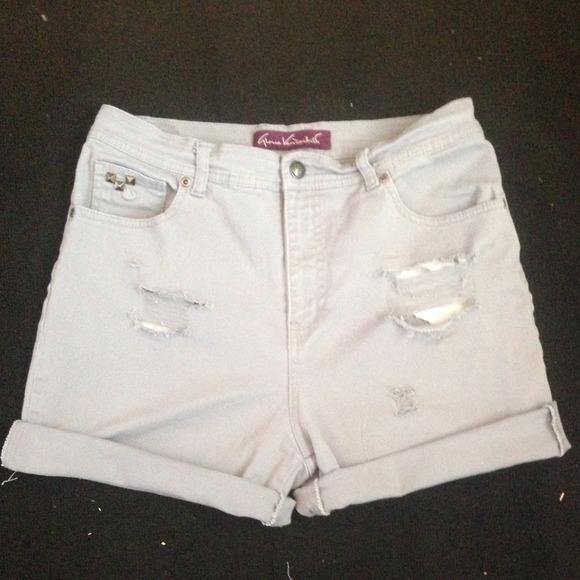 Distressed HighWaisted Shorts! Made by Me😃