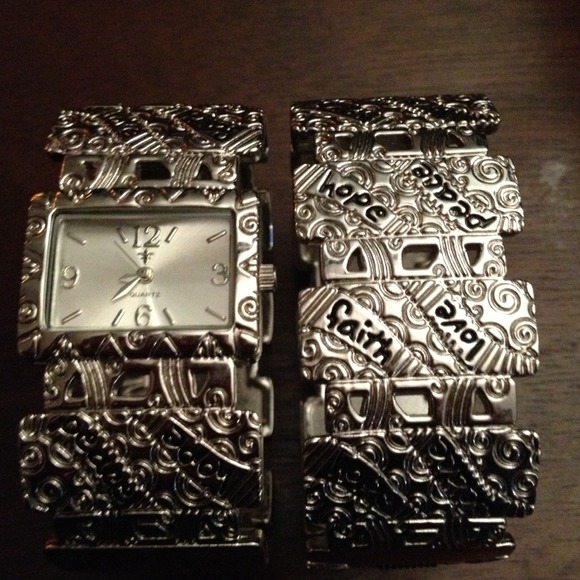 Watch and matching bracelet