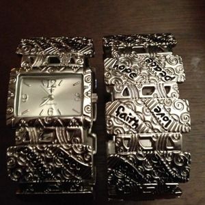 Watch and matching bracelet