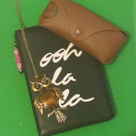 Long Dangling Owl Necklace