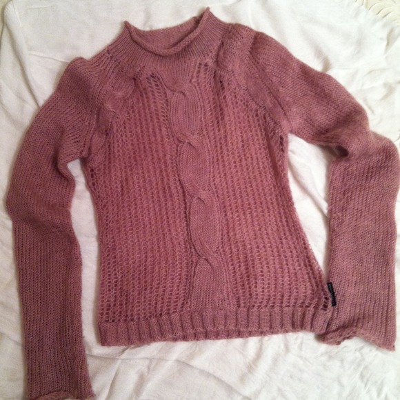 DKNY purplish-pink sweater