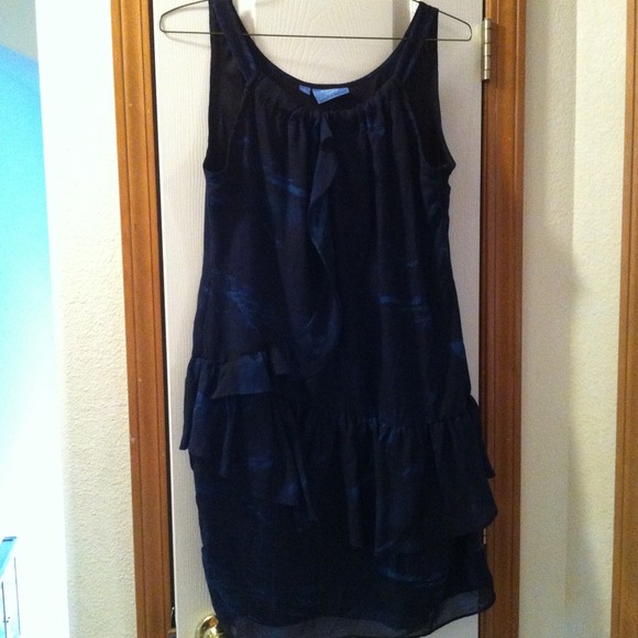 👗Cute Dark Blue Dress