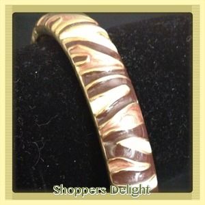 Ladies Brown Bangle Bracelet