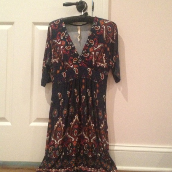 Three Quarter Sleeve Dress