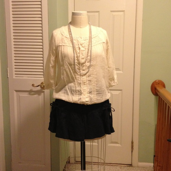Ivory blouse