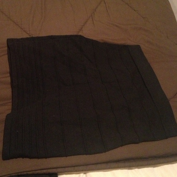 Charlotte Russe  black bandage skirt