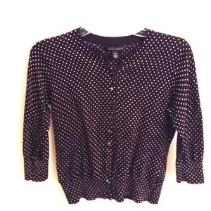 Banana Republic Polka Dot Cardigan