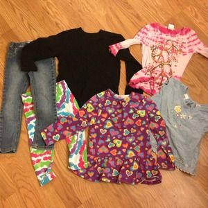 Bundle of girls size 5 clothes