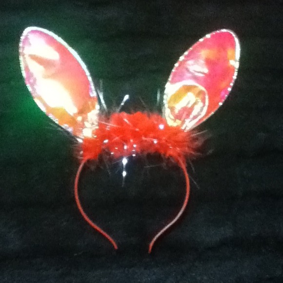 Light up bunny ears - Picture 2 of 4