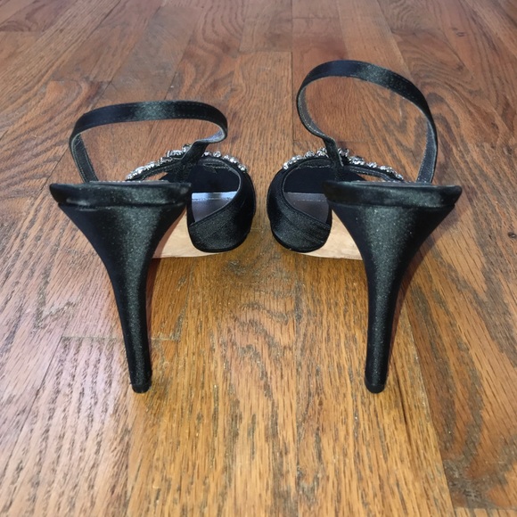New Laundry by Shelli Segal Kayla Satin Shoes 7.5 - Picture 4 of 4
