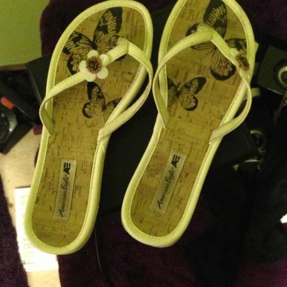 Cute white flower sandals 💖